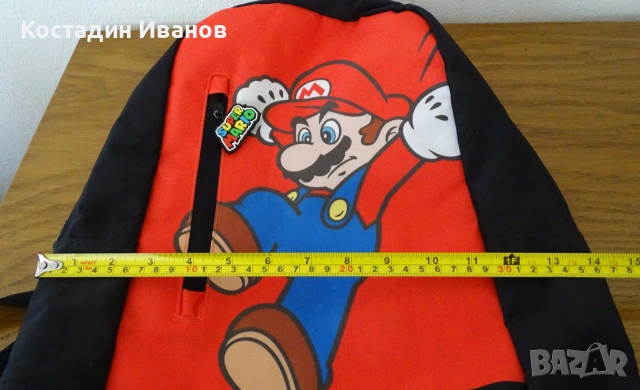 Nintendo Super Mario раница Супер Марио, снимка 11 - Раници - 55059033