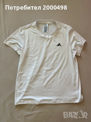 adidas адидас бяла тениска