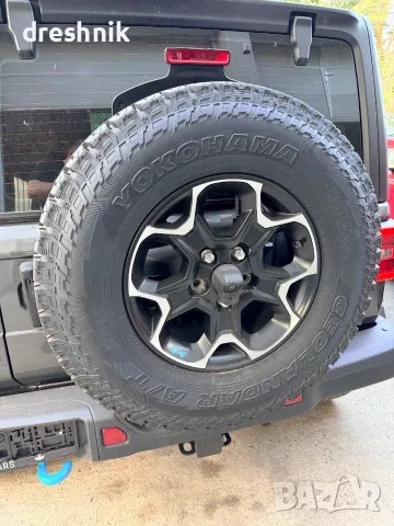 Джанти и гуми от Wrangler 17 цола 285/70/17 YOKOHAMA DOT 23, снимка 8 - Гуми и джанти - 55391790