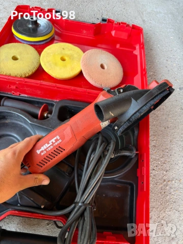 Hilti AG 125-19SE + прахоуловител  DG-EX125/5, снимка 5 - Ъглошлайфи - 54657933