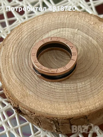 Нов  пръстен bulgari, снимка 4 - Пръстени - 55381443