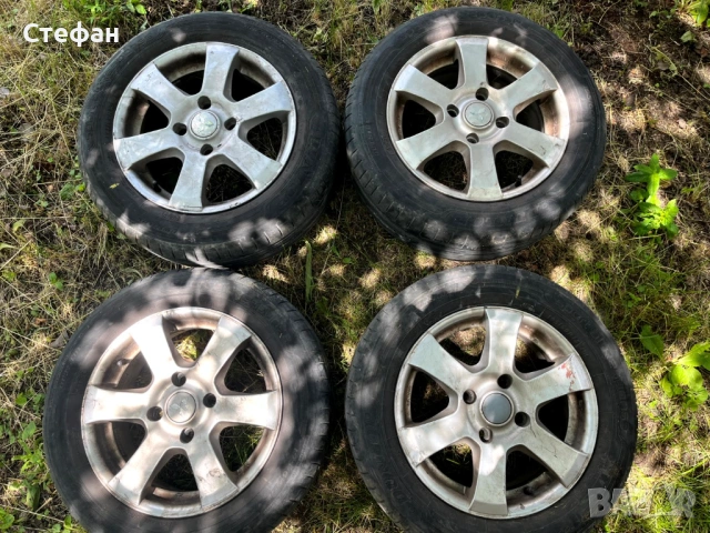  Продавам алуминиеви джанти Mitsubishi 15 цола 4x114.3