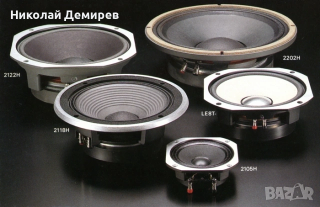 JBL 2118H  среди / баси