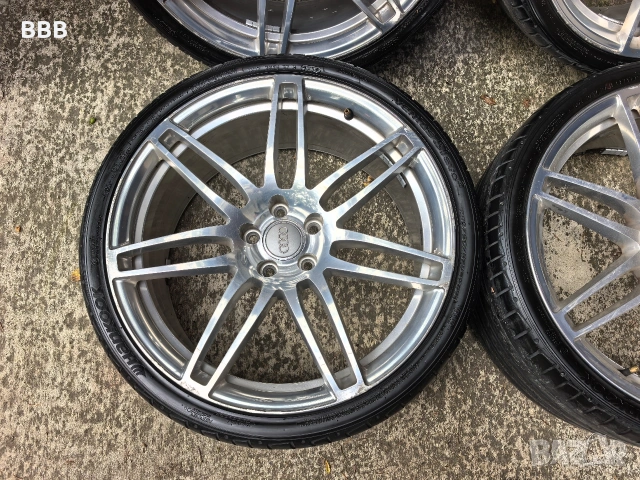 20ки 5х112 9J ET37 CB 66.6mm OEM audi , снимка 6 - Гуми и джанти - 54632999