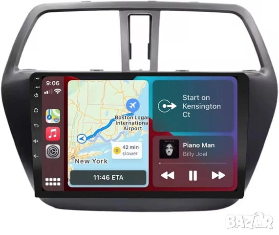 Мултимедия за Suzuki S-Cross SX4 2 2014-2017, Android, Навигация, Waze, Carplay, Андроид, двоен дин , снимка 3 - Аксесоари и консумативи - 55111899