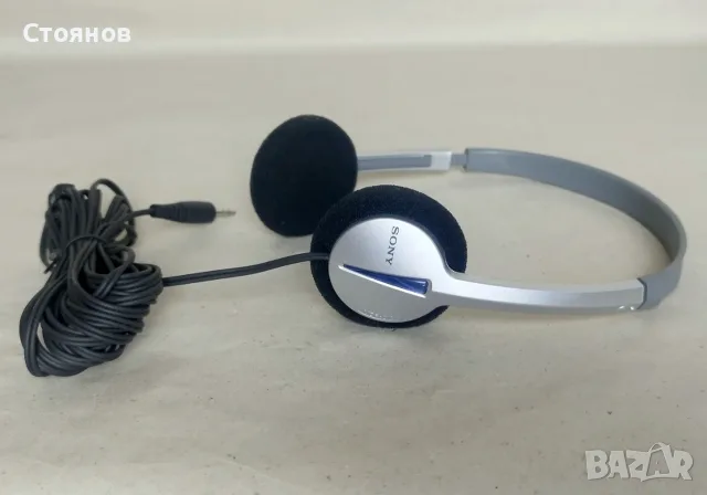 Винтидж стерео слушалки Sony MDR-210 с вграден контрол на усилването, снимка 3 - Слушалки и портативни колонки - 55342193