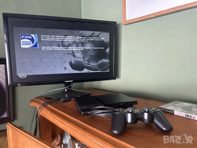 PlayStation 2 + FIFA 2013, снимка 2 - PlayStation конзоли - 55485908
