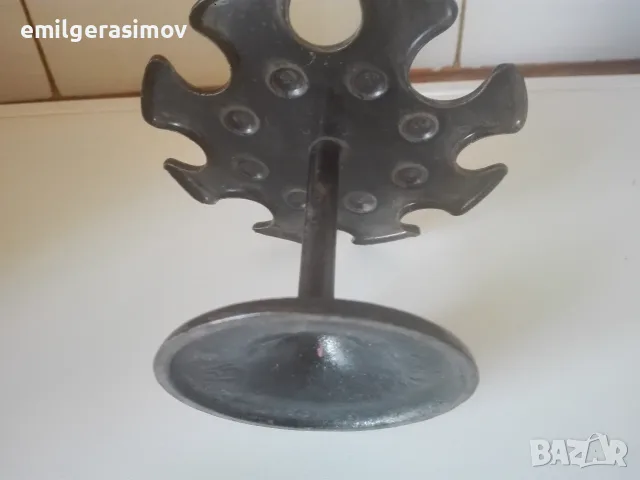 Газена лампа и маша (дилаф) и стойка за печати., снимка 13 - Антикварни и старинни предмети - 40134128