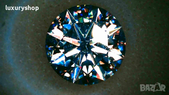 Диамант, Moissanite Brilliance, със сертификат, гравиран номер на камъка -50 ЕВРО - 2 карата, снимка 11 - Бижутерийни комплекти - 55082781