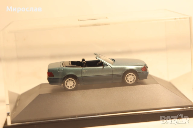 HERPA 1:87 H0 MERCEDES BENZ 124 МОДЕЛ КОЛИЧКА, снимка 4 - Колекции - 54396433