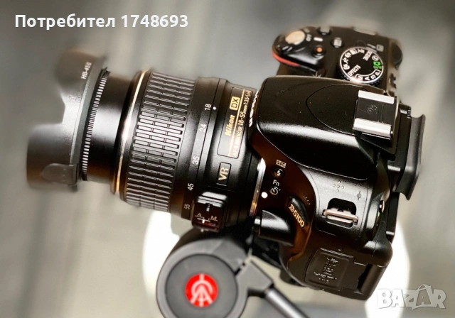 Nikon D5100 с 3 обектива, пълен комплект, като нови, снимка 4 - Фотоапарати - 54420741
