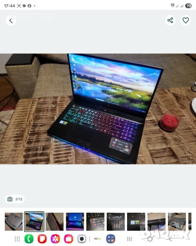 Култовият лаптоп MSI Titan GT76 с компоненти на Desktop настолен PC, снимка 2 - Лаптопи за дома - 54293397