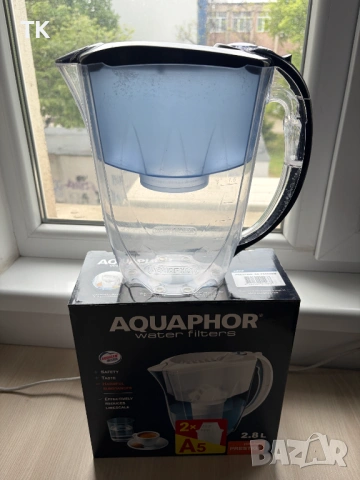 Aquaphor кана за вода 2,8 литра използвана, снимка 2 - Кани - 54381352
