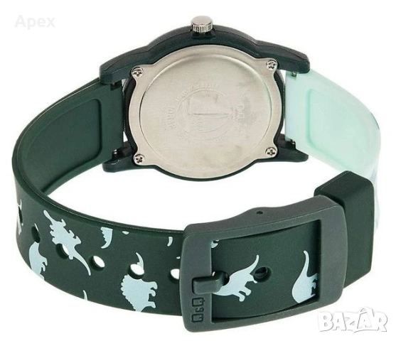 Детски Часовници Q&Q 10 BAR. Оригинален Детски Часовник QQ. Динозавър,Розов,Черен. VR19J VR99J VR41J, снимка 10 - Детски - 54011213