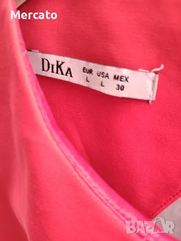 рокля DiKa с изрязан гръб, снимка 3 - Рокли - 55532052