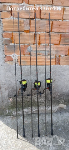  Комплект 3 пръчки FL STRATEGIST 300 3.75LIBRI. 3 Макари FL YF 9000., снимка 7 - Въдици - 53999311