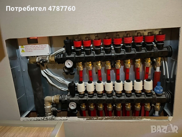 Отопление - газ , радиатори , подово