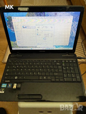 Лаптоп Toshiba Satellite L750 - 1V2 i7, снимка 4 - Лаптопи за дома - 54324825