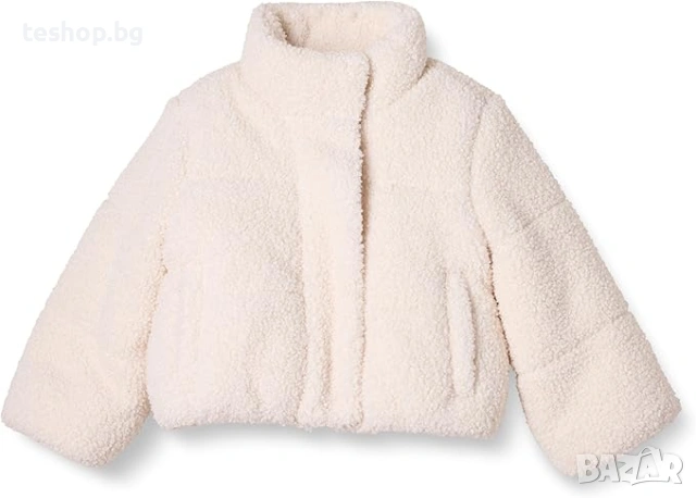 Детско яке 2 години с цип и подплата за момичета Amazon Essentials