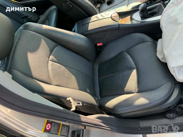 кожен салон mercedes w211 e320 черен кожен салон за мерцедес в211 