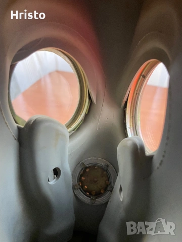 Рядък български противогаз ШМ-41М, пълен комплект, снимка 8 - Колекции - 54199579