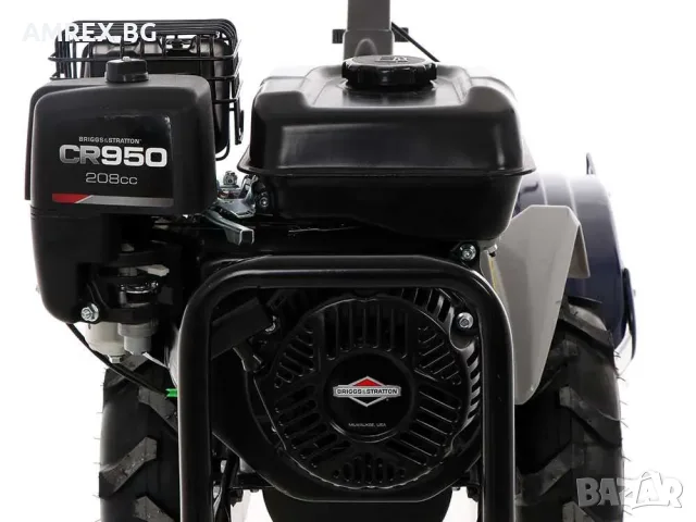 Бензинов мотоблок BullMach с двигател Briggs & Stratton – 50 см, снимка 2 - Градинска техника - 55405030