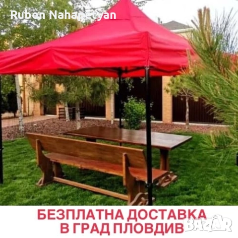 Шатра Лукс Шестеграна , снимка 7 - Градински мебели, декорация  - 54058698