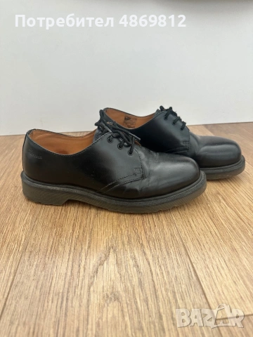 Оригинални кожени обувки Dr. Martens 1461, естествена кожа, Номер 42, снимка 4 - Официални обувки - 55079250
