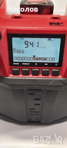 Преносимо радио станция с Bluetooth Hilti RC 4/36-DAB , снимка 8 - Радиокасетофони, транзистори - 54407081