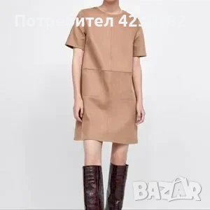 Рокля Zara, размер М, снимка 10 - Рокли - 54400223