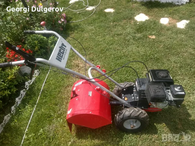 Бензинова навесна мотофреза HECHT 750., снимка 5 - Градинска техника - 55663552