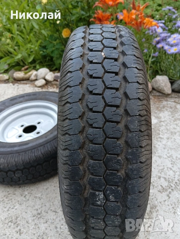 145/r 10 цола гуми и джанти TRAILERMAXX, снимка 3 - Ремаркета - 54799307