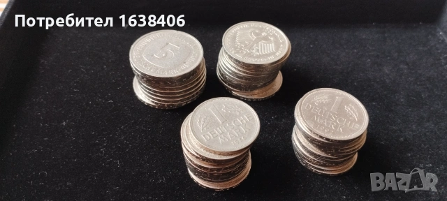 Лот монети Deutsche marks/ Германски марки, снимка 2 - Нумизматика и бонистика - 55263824