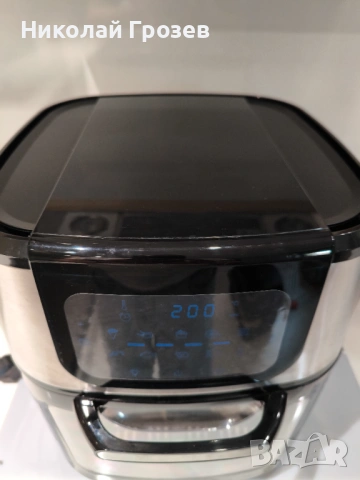 Уред за готвене с горещ въздух и фурна Princess DeLuxe AirFryer Oven 11L , снимка 3 - Печки, фурни - 54948292