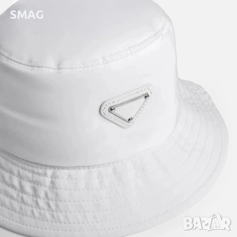 Дамска bucket шапка бяла_1261527, снимка 2 - Шапки - 54904920