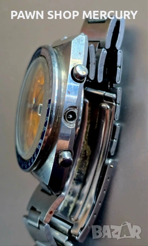 Продавам мъжки, ръчен часовник, SEIKO “Pogue” 6139-6002, Automatic Chronograph Vintage , снимка 4 - Мъжки - 55269880