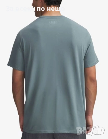 UNDER ARMOUR Sportstyle Logo Update Tee Blue Мъжка Тениска👕Мъжка Блуза С Къс Ръкав Код P2798, снимка 3 - Тениски - 55227623