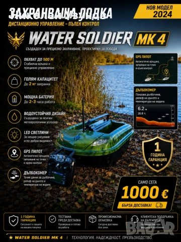 Лодка за захранка WATER SOLDIER МК3-ДЖЕТ