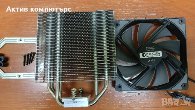 Охладител ID-COOLING 4-pin за процесор CPU AM4/AM5, снимка 2 - Други - 54426478