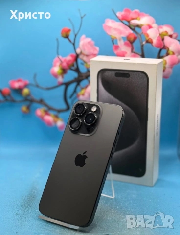 Apple iPhone 15 Pro, 128GB, 5G, Black Titanium, снимка 7 - Apple iPhone - 53999460
