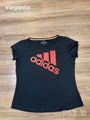 Дамска тениска Adidas Black Tee Logo T-Shirt , XL размер 