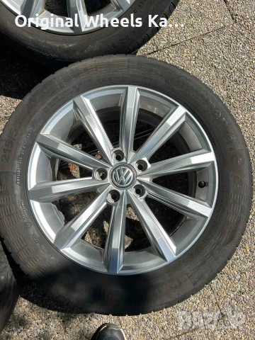 Оригинални джанти за Vw Passat B8 17" модел London, снимка 2 - Гуми и джанти - 54973420