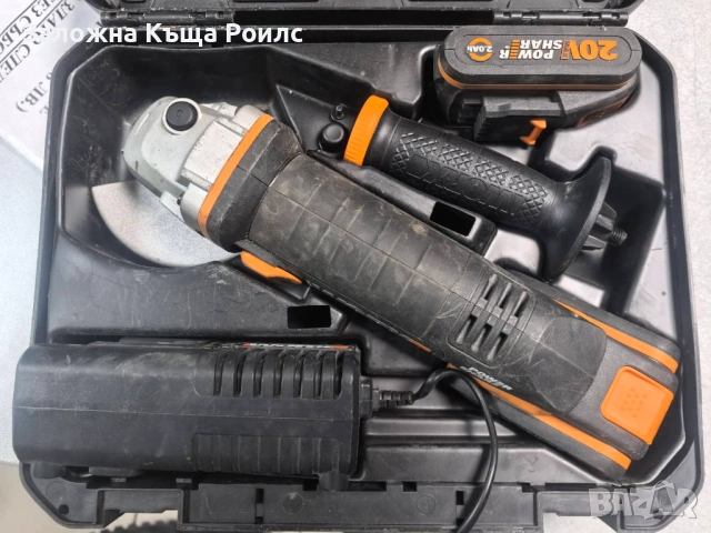 Акумулаторен ъглошлайф Worx WX800, снимка 2 - Ъглошлайфи - 54636743