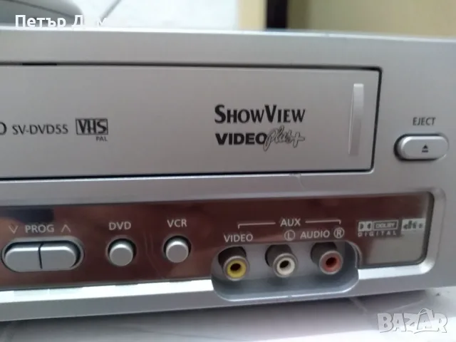 SAMSUNG-DVD-SV55-VHS/DVD-RECORDER, снимка 14 - Плейъри, домашно кино, прожектори - 55428311