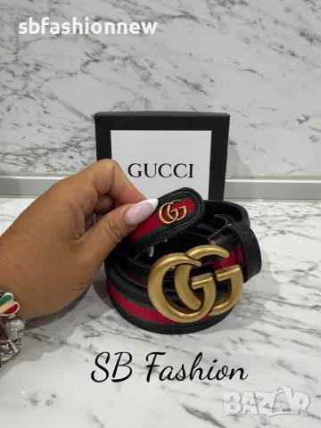 Gucci колан естествена кожа в кутия, снимка 3 - Колани - 55643643