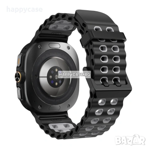 Samsung Galaxy Watch Ultra 47 mm 2025 / 2024 / MARINE Силиконова каишка, снимка 10 - Каишки за часовници - 54358102
