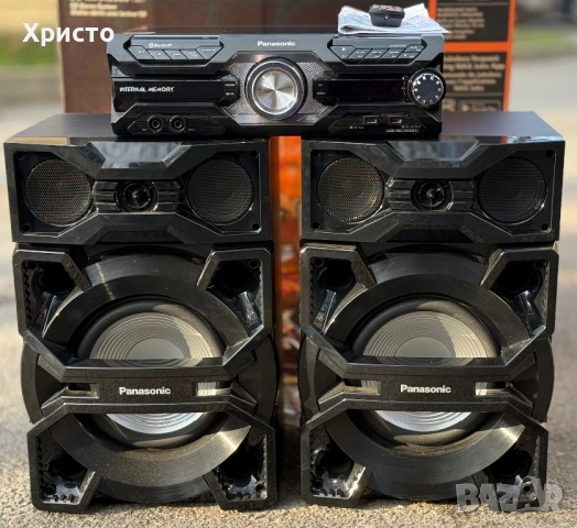 ГАРАНЦИОННА!!! Аудио система PANASONIC SC-MAX3500EK, 2400 W, Bluetooth , снимка 4 - Аудиосистеми - 53973730