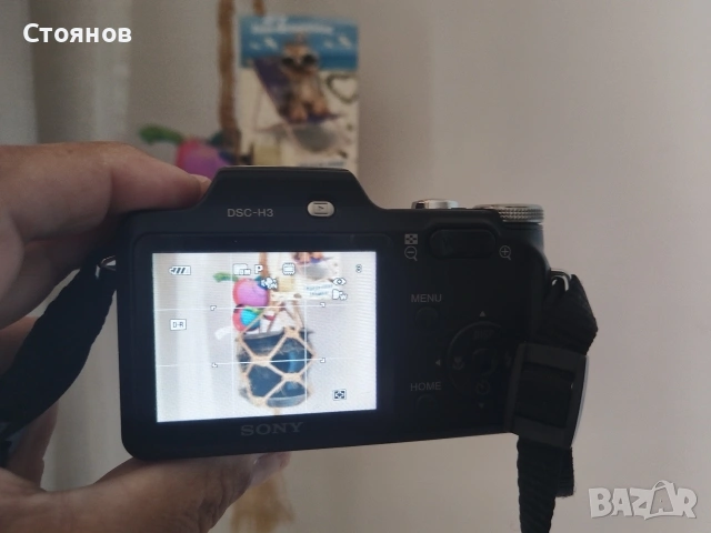 SONY Cyber-Shot DSC-H3 8.1 MP 10x Optical Zoom Japan , снимка 8 - Фотоапарати - 54979402