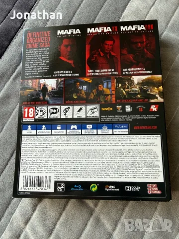 Mafia Trilogy трите игри в едно издания, снимка 2 - Игри за PlayStation - 55486050