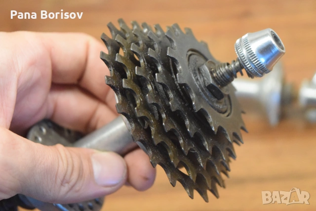 Ретро Главини Shimano Комплект + Касета, снимка 7 - Части за велосипеди - 55252224